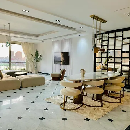 Nile View Appt, Cornish Al Nile Apartment Cairo Exterior photo