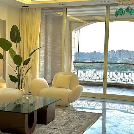 Nile View Appt, Cornish Al Nile Apartment Cairo Exterior photo